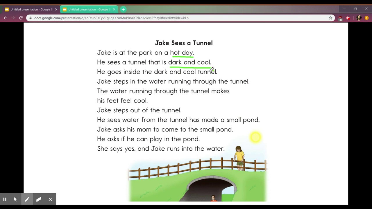 Comprehension Strategies 2- Jake Sees a Tunnel - YouTube