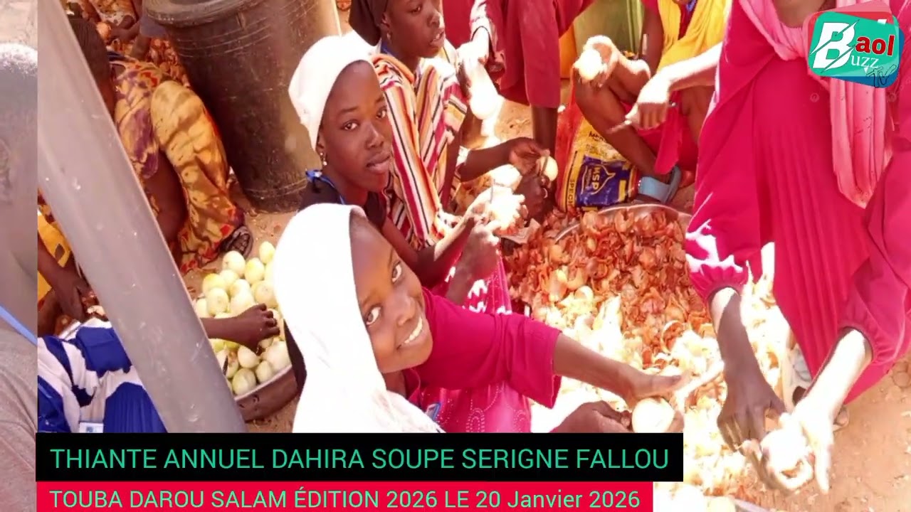 THIANTE ANNUEL DAHIRA SOUPE SERIGNE FALLOU TOUBA DAROU SAM ÉDITION 2026