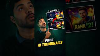 FREE AI Thumbnails 😱