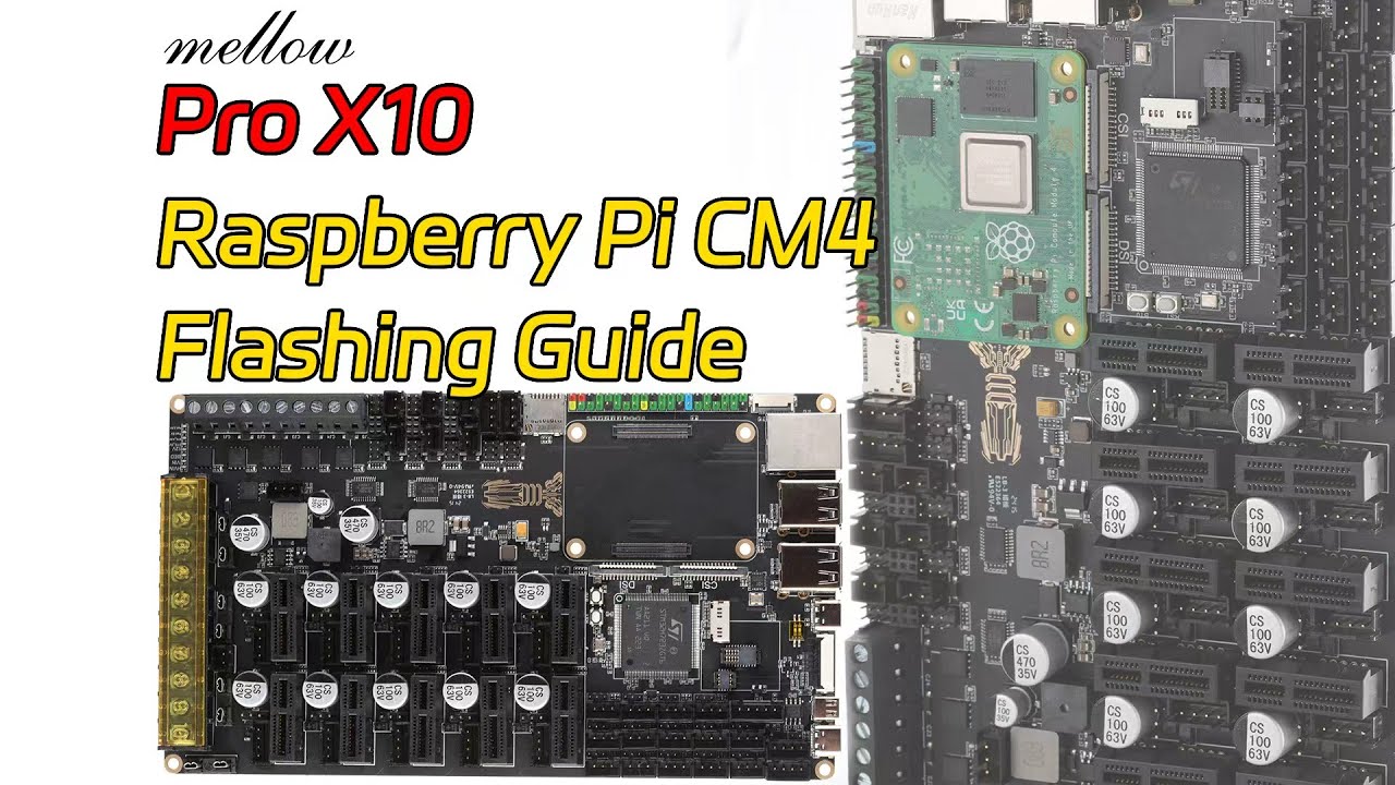 Руководство по прошивке MELLOW Pro X 10 с Raspberry Pi CM4