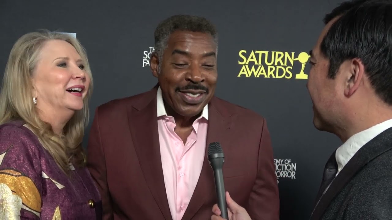 Ernie Hudson and Linda Kingsberg Carpet Interview at the 51st Annual Saturn  Awards