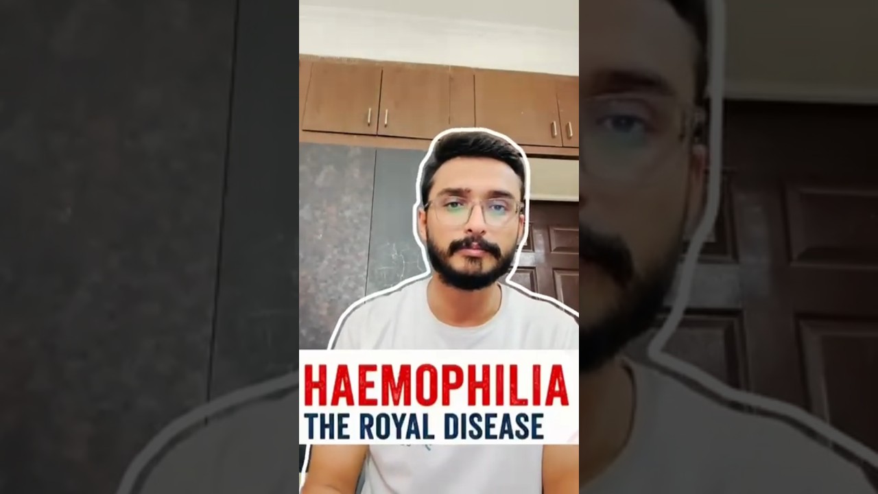 Haemophilia Explained | X-Linked Inheritance Trick | Royal Disease | NEET Biology in 60 Sec 🔥