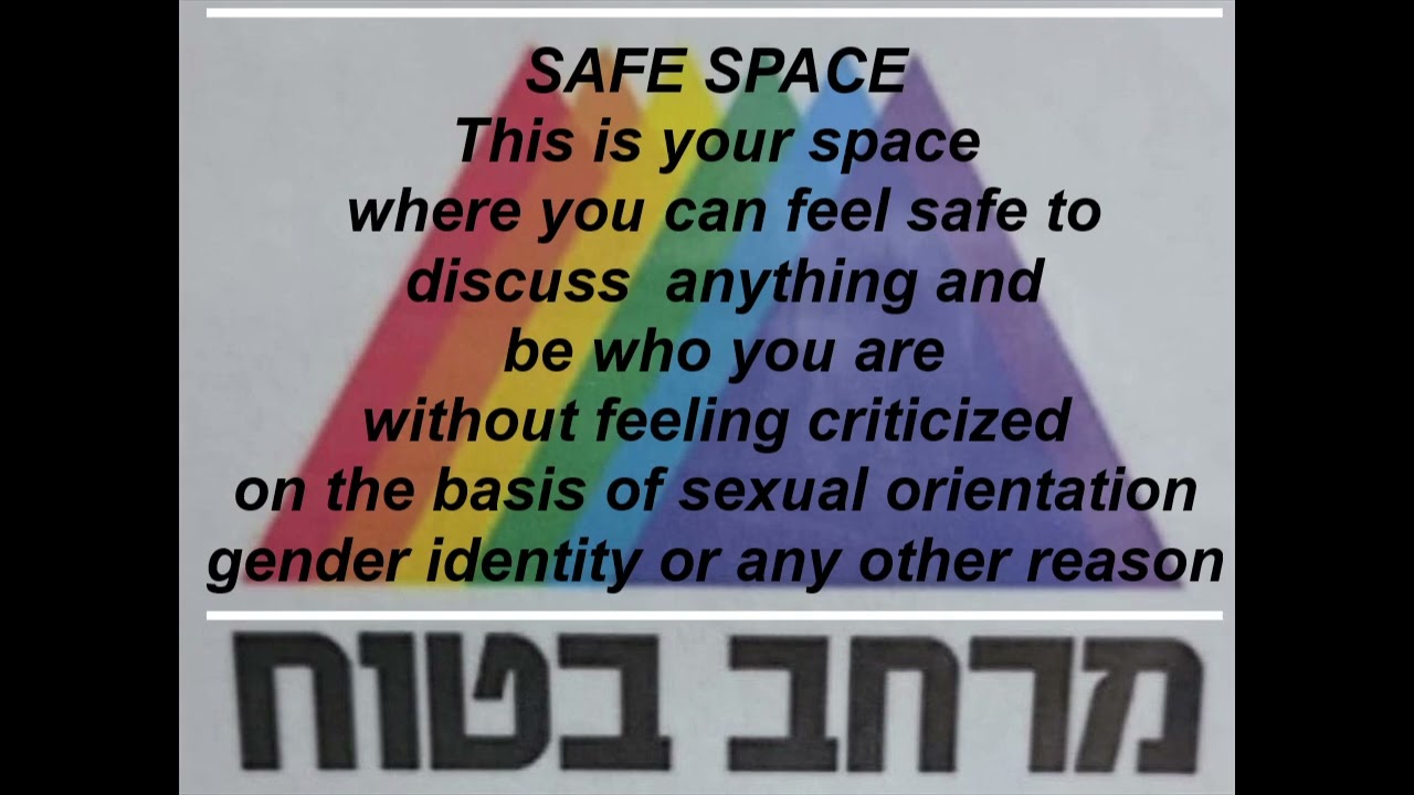 Ronnie Burke MSW Safe space