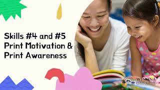 Six Skills of Early Literacy: Print Motivation and Print Awareness