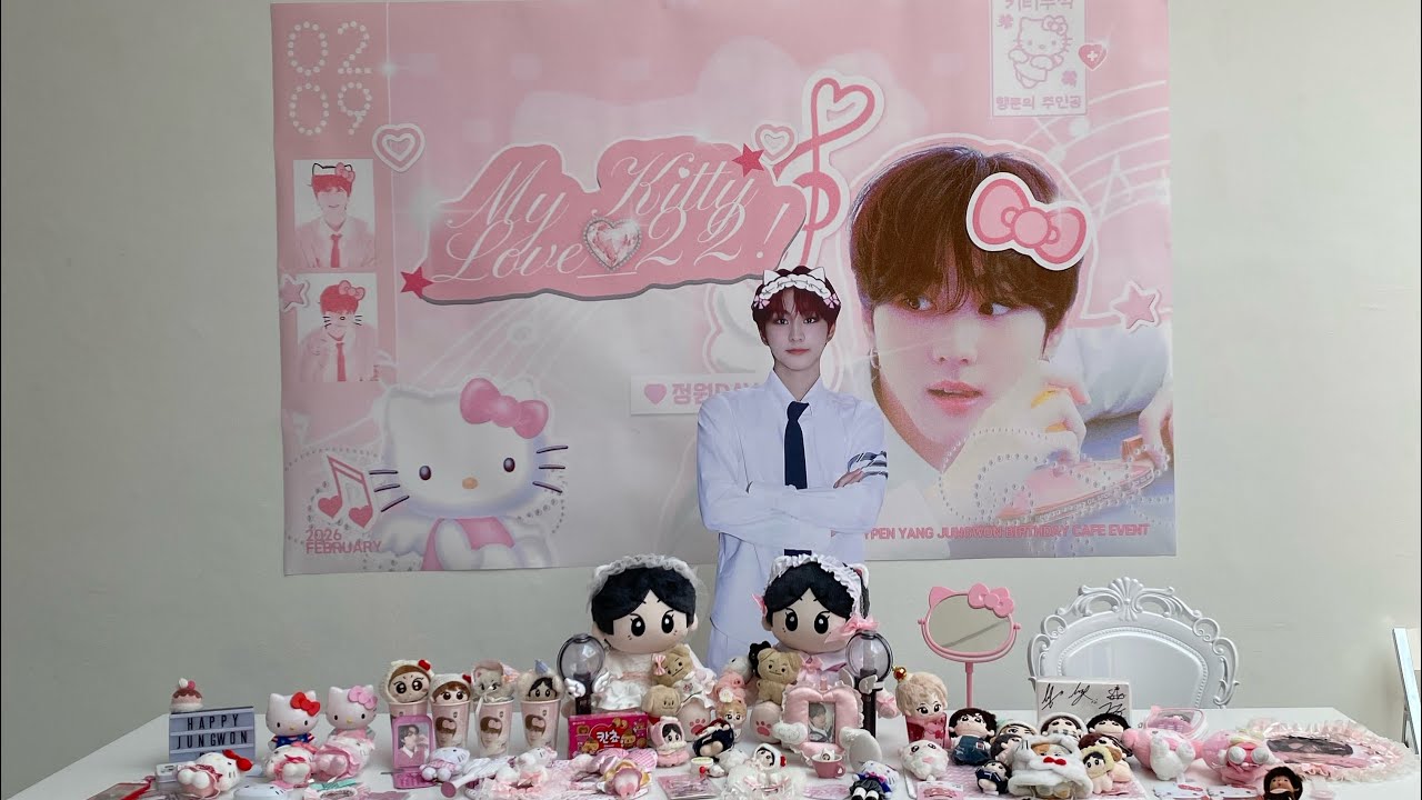 [엔진로그] enhypen vr experience | jungwon birthday cupsleeve event in kl + cortis event • engene log