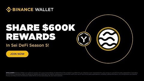 Binance Wallet Sei DeFi Season 5 || Share of $600,000 Rewards ☑️