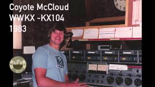 WWKX KX104 Gallatin TN Coyote McCloud Morning Show 1983