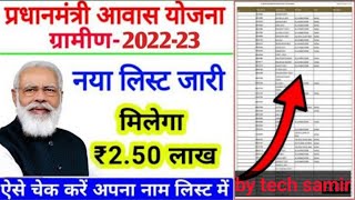 Pradhanmantri Awash Yojana 2022 Pmay New Update 2021-22 By Tech Samir