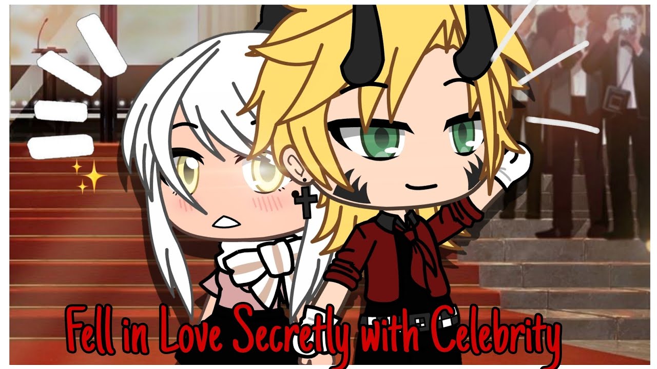 Fell In Love Secretly with Celebrity | Gacha Life Mini Movie - YouTube