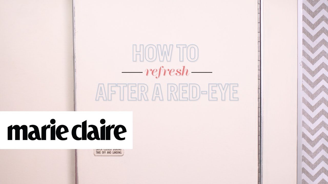 How to Refresh After a Red-Eye | Created by Marie Claire for Rimmel London