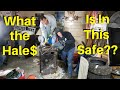 ANTIQUE SAFE FOUND IN ABANDONED STORAGE UNIT What the Hales Old Military & Money BONUS FOOTAGE
