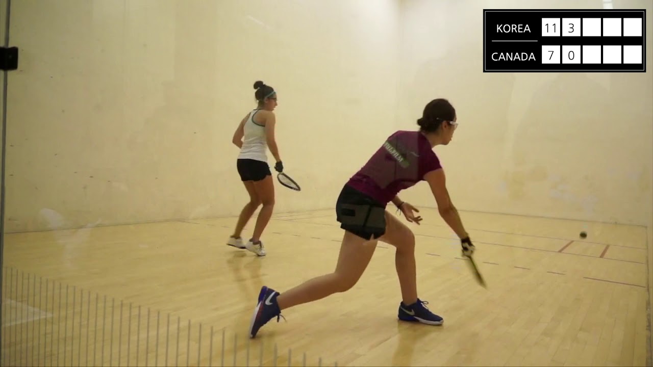 라켓볼｜2016 US OPEN Racquetball ChampionshipSumin Lee(KOR) 이수민 vs Michele Morissette(CAN) YouTube