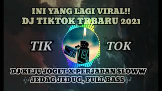 DJ TIKTOK  TERBARU KEJU JOGET X PERJABAN SLOW JEDAG JEDUG FUL BASS