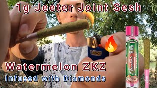 J Sesh on a Trail! (Jeeter Infused with Diamonds)