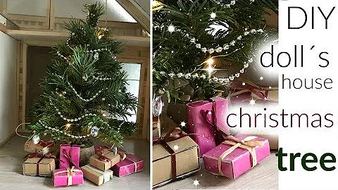 DIY miniature Christmas tree