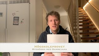 Högskoleprovet Myshörna med tips inför provdagen