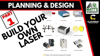 01- Build Your Own Co2 LASER Cutting & Engraving Machine - Introduction, Planning & Design.