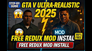 Transform GTA V in 2025 | Download & Install the Ultra-Realistic Redux Mod | Step-by-Step Guide