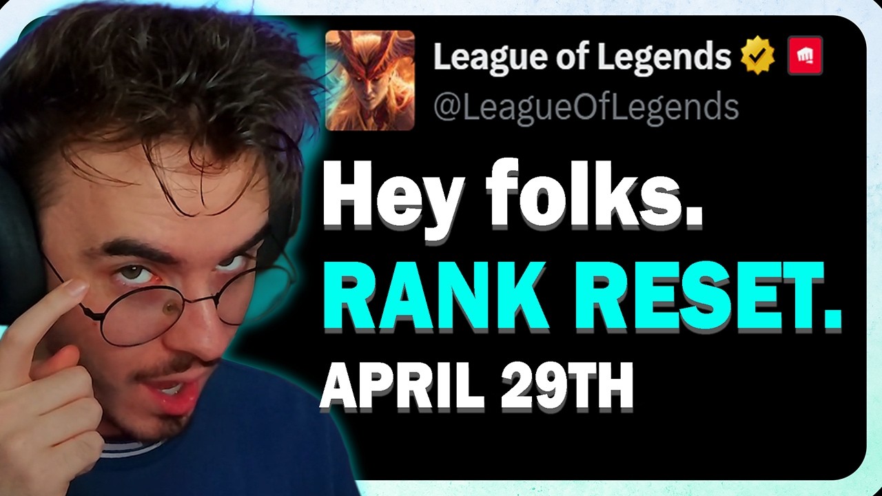 HUGE Ranked Reset in League of Legends! (finally)
