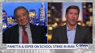 Ceasefire Former Defense Secretaries Leon Panetta And Mark Esper On Iranian School Strike