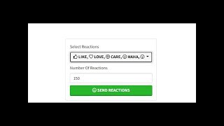 facebook auto react | How to get unlimited Facebook auto react | love care wow haha angry sad react. screenshot 4