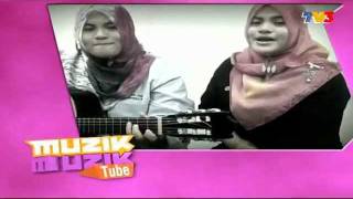 Video thumbnail of "Twinnies on Muzik Muzik 27 (Dan Sebenarnya- Cover) YUNA"