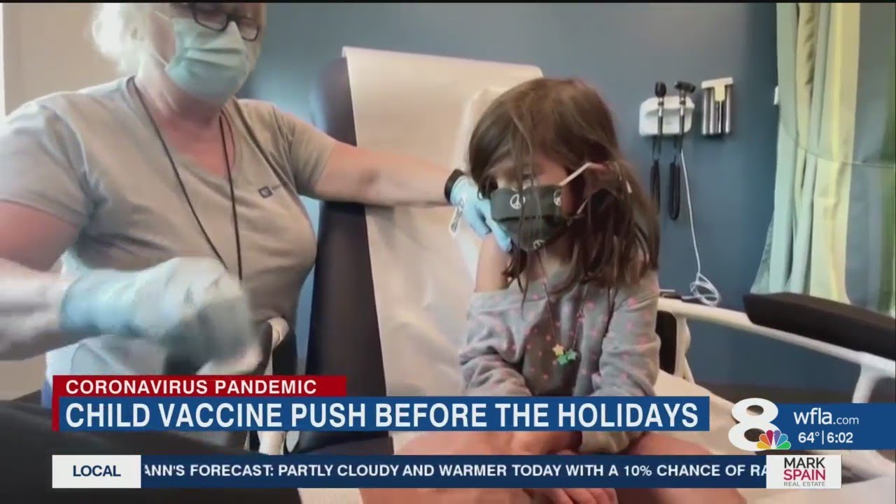 Child vaccine push before the holidays