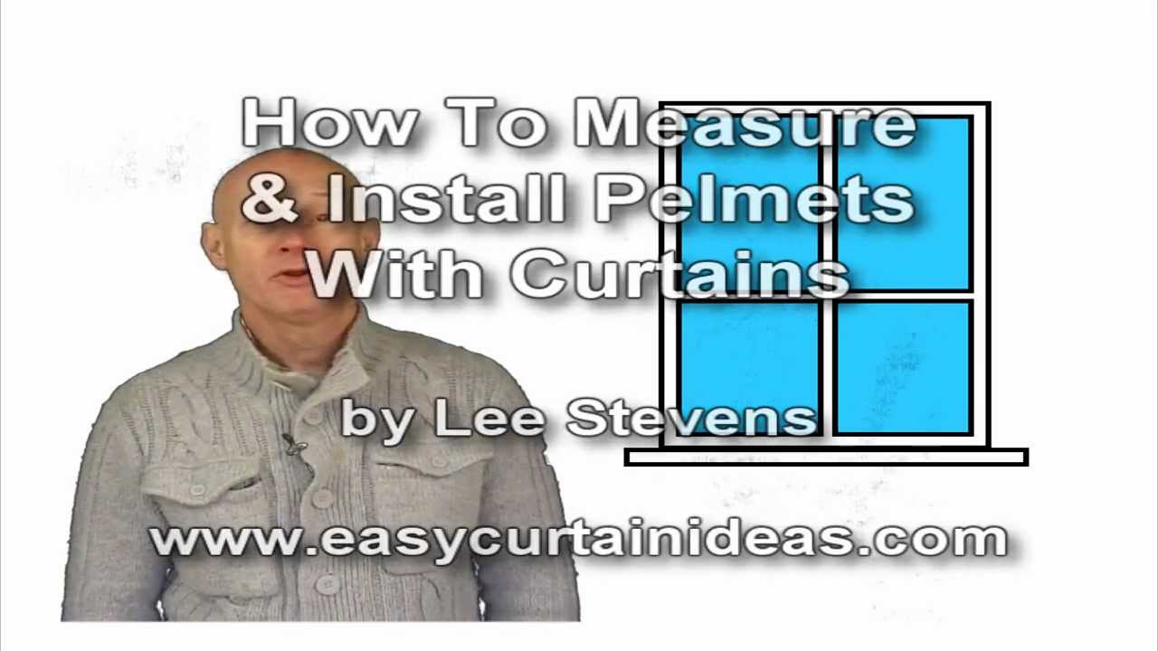 Measure For Pelmets and Curtains