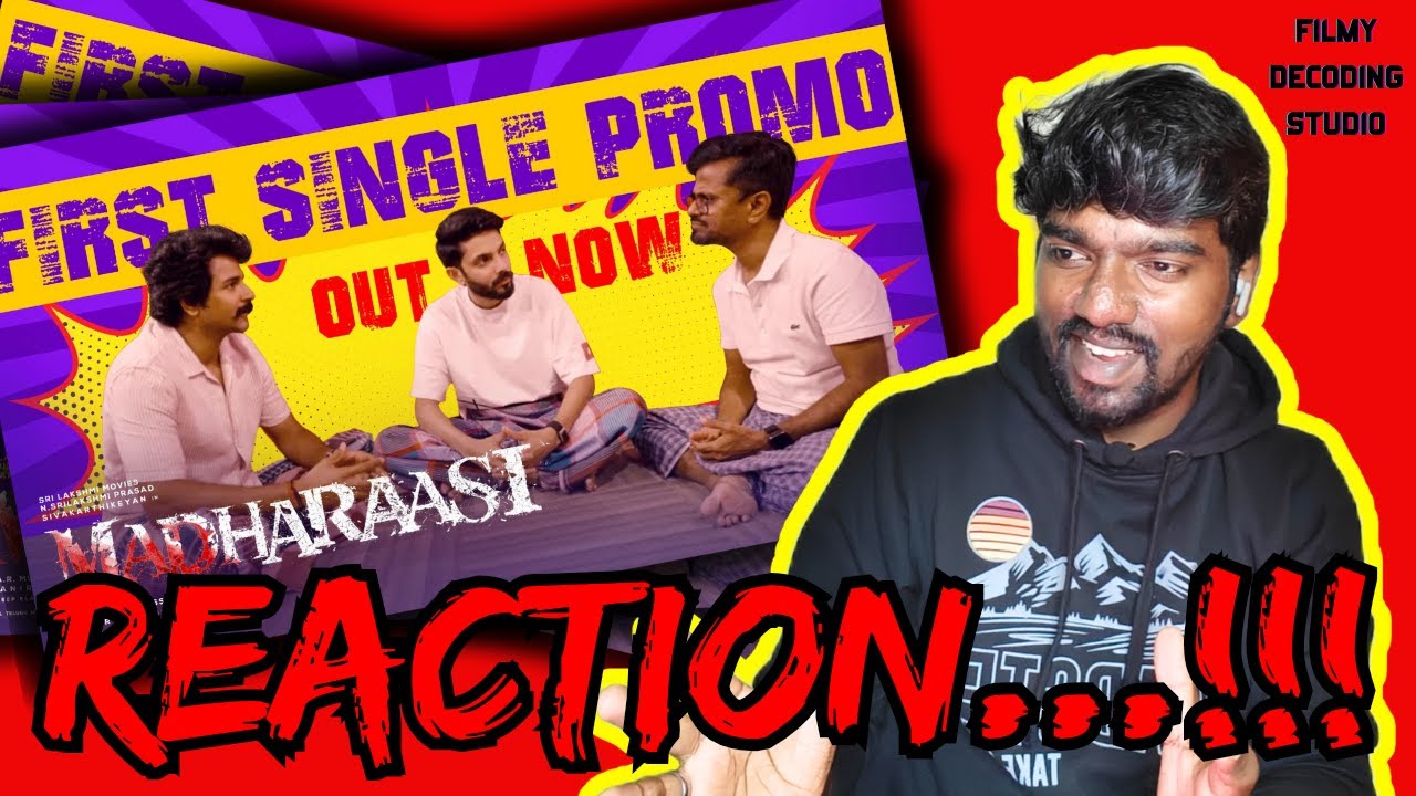 SALAMBALA Song Promo Reaction Ft.MADHARAASI | Madharaasi Vibes | First Reaction | SK × ANI × ARM