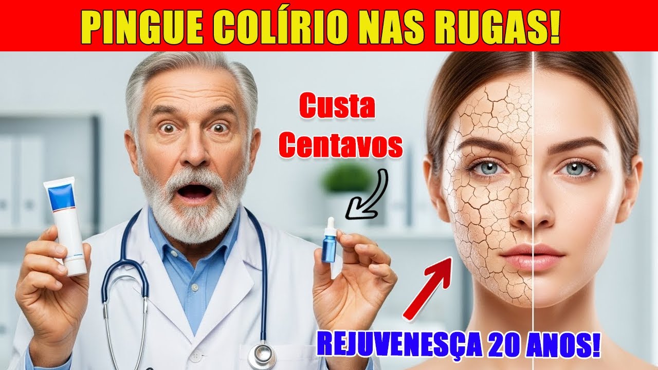 Melhor que Botox? Pingue 2 Gotas Disso e Veja as Rugas Sumirem!