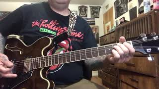 Video thumbnail of "Mission Of Burma - That’s When I Reach For My Revolver - (Guitar Cover)"