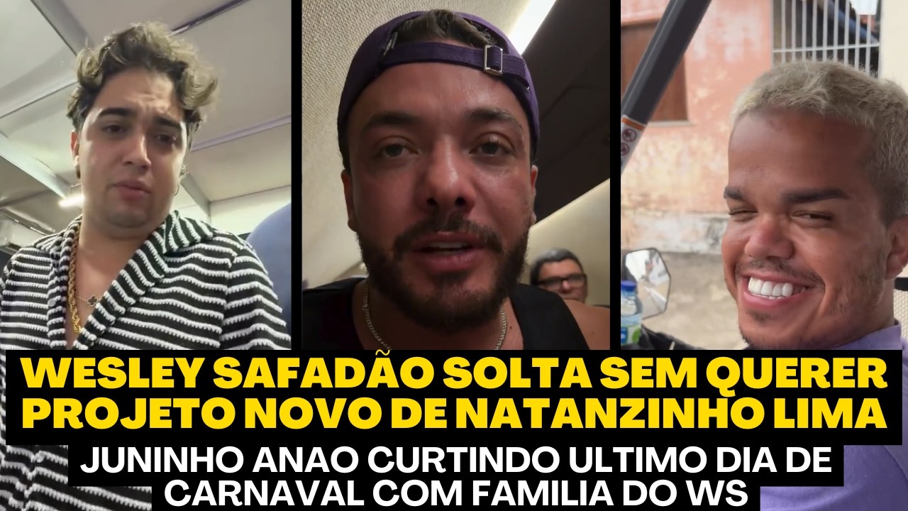 WESLEY SAFADÃO SOLTA SEM QUERER NOVO PROJETO DE NATANZINHO LIMA EM FORTALEZA - CE