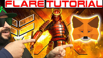 TUTORIAL HOW TO ADD FLARE NETWORK ON METAMASK!!