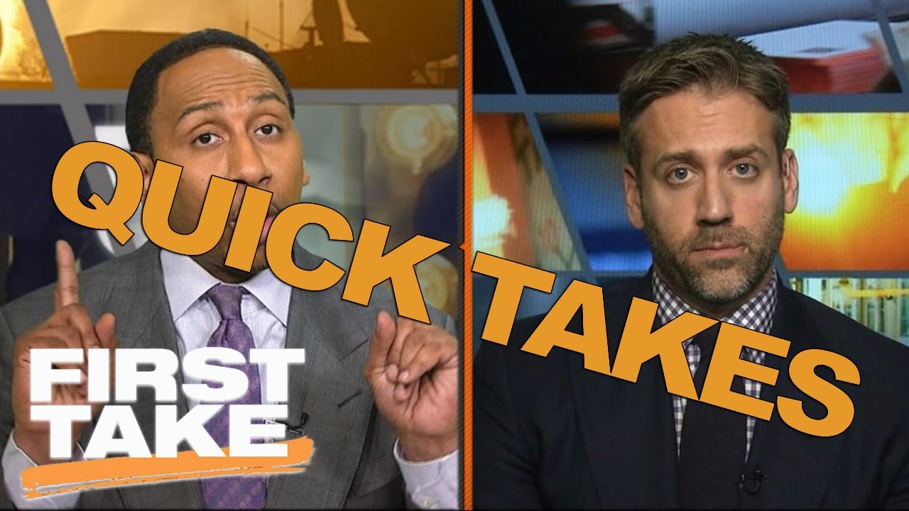 Quick Takes On Zaza Lawsuit, Steve Kerr, Patrick Mahomes And Derek Carr | First Take | May 18, 2017