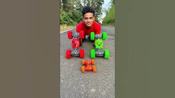 Three 3 Off-Road Rock Crawler 🚙 | RC Stunt Car Unboxing & Test Run 🔥