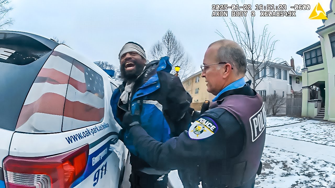 Racist Bully Tries to Intimidate Police, Gets Humiliated Instead