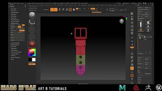 Zbrush Tips - Belt Curve Brush