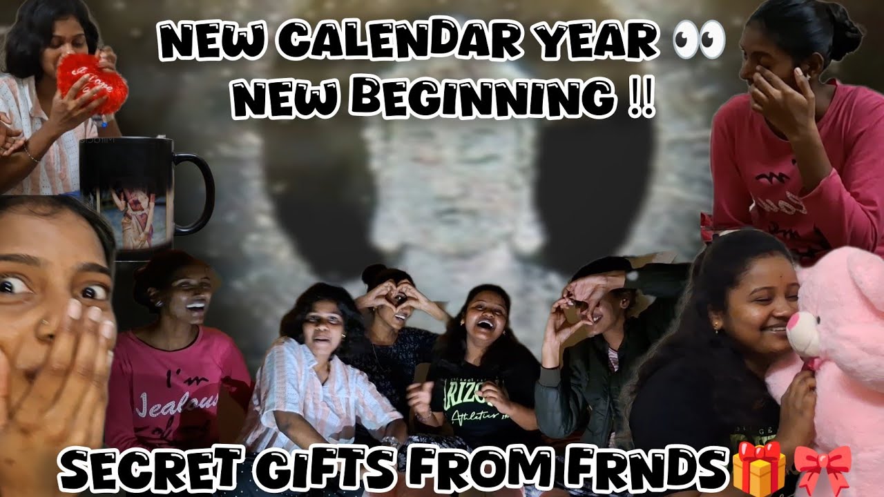 New year Gifts 🎁 Reveal 🫣!Shocking Gifts from Friends 💌💬🤩