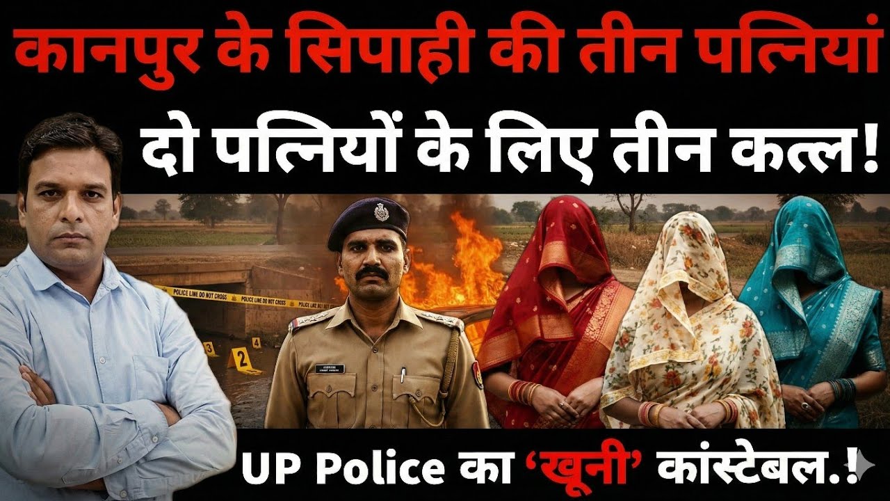 कानपुर के सिपाही की तीन पत्नियां! दो पत्नियों के लिए तीन क़त्ल? UP Police का ‘खूनी’ कॉन्स्टेबल का सच