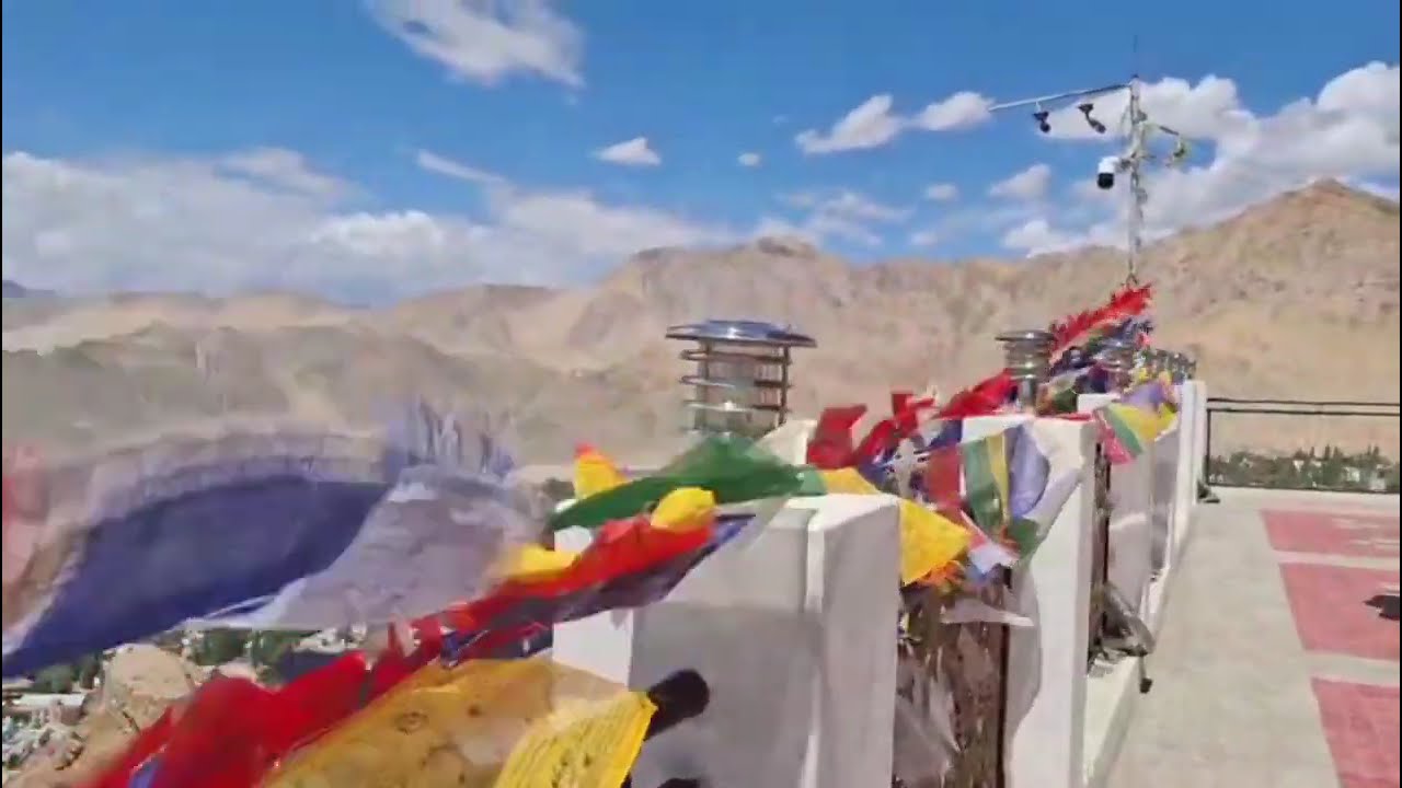 The Namgyal Tsemo Monastery - Leh District, Ladakh, India