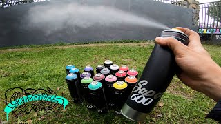 🔥 Testing All Colors Super 600 Spray Cans Of AKA Graffiti 🔥 [ Big Letters ]