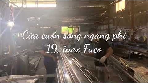 Cửa cuốn song ngang và mắt võng năm