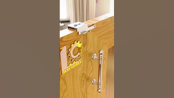 Simple Sliding Gate Latch | #Shorts #GateLock #SlidingLatch
