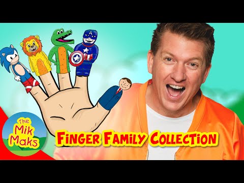 Finger Family Collection | 9 Finger Family Songs | Nursery Rhymes | The Mik Maks