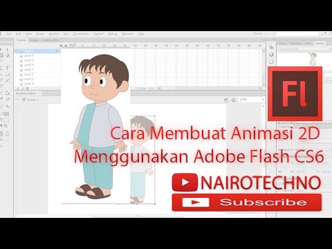 Cara Membuat Animasi  2D  Menggunakan Adobe  Flash  CS6 YouTube