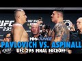 Sergei Pavlovich vs. Tom Aspinall Final Faceoff For Interim Heavyweight Title Fight | UFC 295