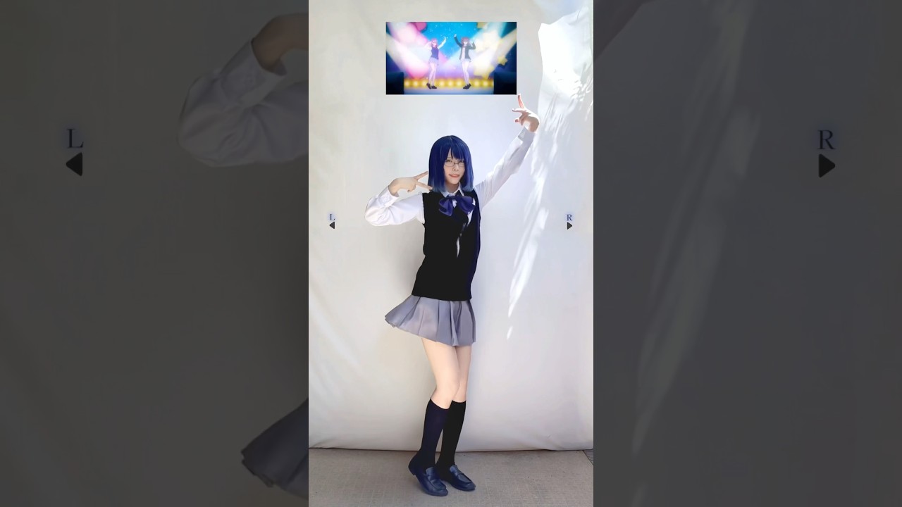 【黒川あかねコスで踊ってみた】2.5次元の誘惑ED「Watch Me」【にごリリ】【神綺杏菜】#Shorts