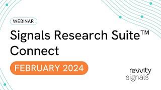 Signals Research Suite Connect - February 2024