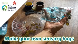Baby Days Bitesize: Making sensory bags with the Early Childhood and Family Service