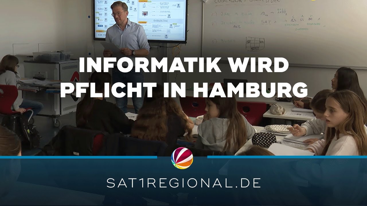 Codieren im Unterricht: Pflichtfach Informatik an weiterführenden Schulen in Hamburg